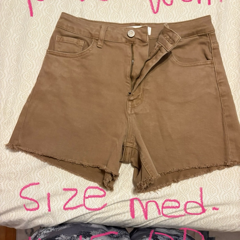 Women's Tan Shorts